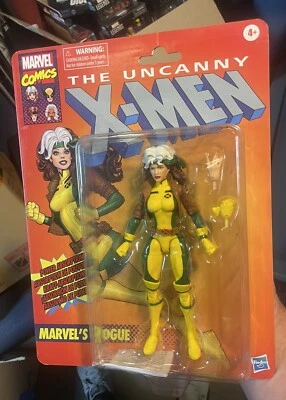 MARVEL LEGENDS X-MEN ROGUE FIGURE MOC ROGUE VINTAGE CARD FIGURE RETIRED - Image 1 of 4