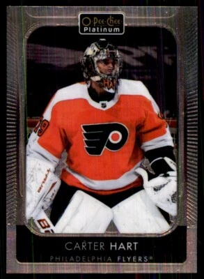 2021-22 O-Pee-Chee Platinum Carter Hart Philadelphia Flyers #108 - Image 1 of 2