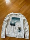 Zara Flammable Sweater White Color Large Size Made In Turkey