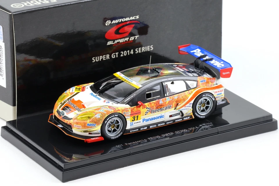 1:43 Ebbro Toyota Prius Eccellente GT300 Ogt Panasonic 2014 #31 Nitta / Saga - Immagine 1 di 3