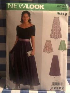 Simplicity Pattern #H0174 Misses Forma Maxil Full Skirt Long Short Evening 8-20 - Picture 1 of 2