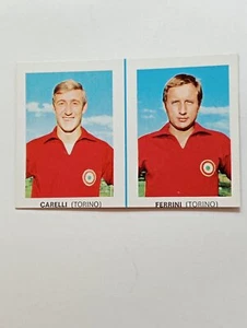 figurina Edis Calcio 1968/69 Torino CARELLI - FERRINI - Foto 1 di 2