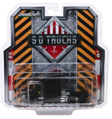 1:64 GreenLight *SD TRUCKS 7* UPS Mack ANTHEM Semi Truck w/Sleeper NIP - Image 1 of 2