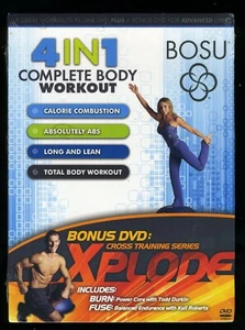 4 IN 1 COMPLETE BODY WORK OUT DVD SYSTEM - Picture 1 of 2