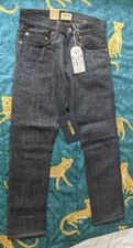 NWT C.O.F Studio Japanese Selvedge Raw Denim Slim Tapered men's MSRP $229