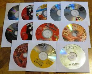 Spiel (PC CD-ROM) Nur Disc - Auswählen/Auswählen - Verschiedene Titel - 1990er 2000er - Disc