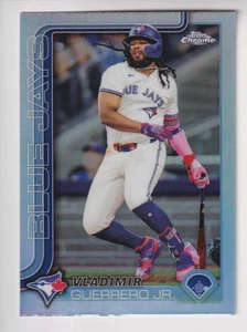 2025 Topps Chrome REFRACTOR #259 VLADIMIR GUERRERO JR Toronto Blue Jays - Picture 1 of 2