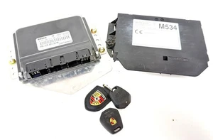 Porsche 986 Boxster 2.7 M96.23 ECU Kit Motor DME Inmovilizador Llaves Cabezales 2003-04 - Imagen 1 de 7