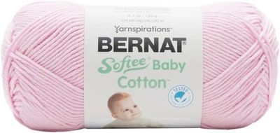SPINRITE Bernat Softee Baby Cotton Yarn-Petal - 3 Pack