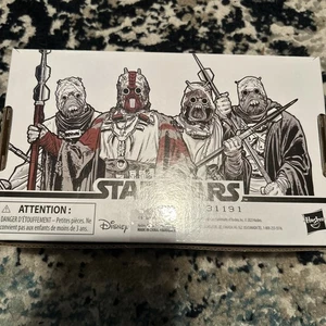 HASBRO STAR WARS VINTAGE COLLECTION 3.75" ARMY BUILDER TUSKEN RAIDERS 4-PACK - Picture 1 of 2