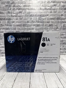 HP 81A CF281A LaserJet Black Toner Cartridge New Sealed - Bild 1 von 3