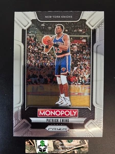2024-25 Prizm Monopoly Patrick Ewing LEGEND Card #LEG8 Knicks - Foto 1 di 2