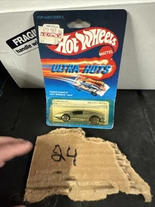 Hot Wheels Silver. Upper # 9535 Ultra Hots Card Shows Wear Bubble In Tact - Picture 1 of 15
