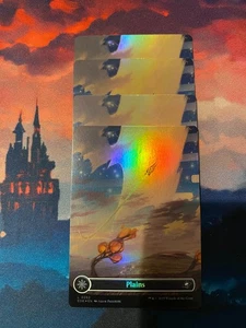 MTG Edge of Eternities Full Art Foil Plains x 4 - Bild 1 von 1