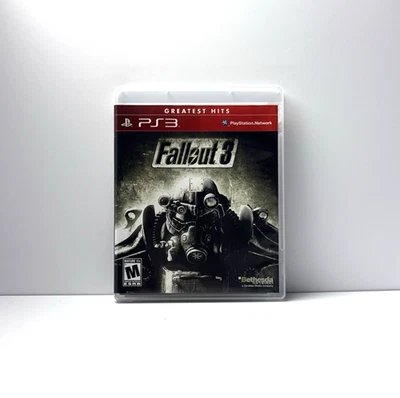 Fallout 3 Sony PlayStation 3 PS3 CIB Komplett Refurbished & Getestet Kostenloser Versand - Bild 1 von 4