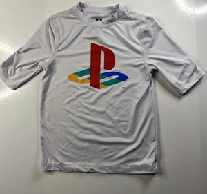 Sony PlayStation Swimsuit Swim Shirt Rash Guard Video Game Boys Sz 6-7 PSP PS - Picture 1 of 5