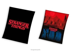 STRANGER THINGS Fleece-/Kuschel-/Wohn-/Schmußedecke - Bild 1 von 3