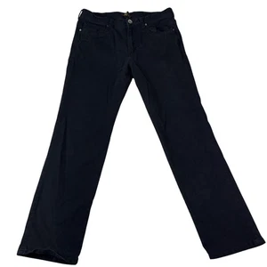 Tommy Bahama Jeans Mens 34x32 Black Stretch Twill 5-Pocket Pants Marlin Logo - Picture 1 of 8