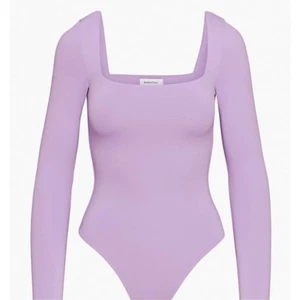 Aritzia Babaton Contour Long Sleeve Bodysuit Lilac Medium - Picture 1 of 5