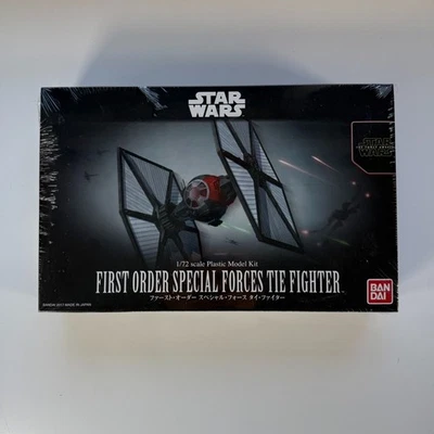 Star Wars First Order Special Forces Tie Fighter 1/72 Model Kit Bandai '17 Japan - Image 1 of 4