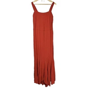 Ralph Lauren Red Strapless Silk Lined Mermaid Evening Gown Dress Womans 6 GUC - Picture 1 of 9