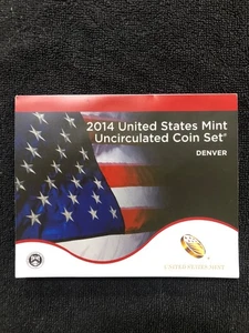 2014 US Mint Uncirculated Coin Set - Picture 1 of 4