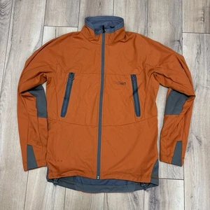 Sitka Jetstream Jacket Windstopper Soft Shell Long Sleeve Orange Men’s M Medium - Picture 1 of 11