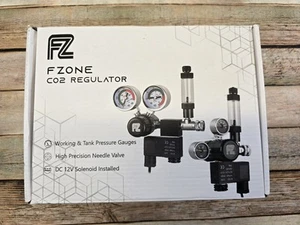 FZONE Aquarium Co2 Regulator DC Solenoid with Bubble Counter and Check FZ-0100 - Picture 1 of 7