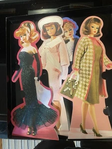 Hallmark Nostalgic Barbie Card Collection Set of 4 Pink Envelopes Matching Seals - Picture 1 of 6