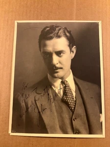 John Gilbert Terrific Very Rare Early Autographed 8/10 Photo 20s Flesh and Devil - Picture 1 of 7