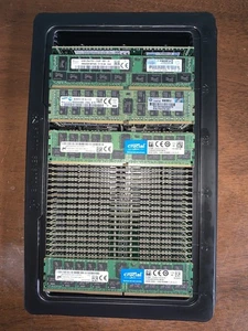 DDR4 Server Memory RAM 32GB SK Hynix Samsung Micron PC4-2400T PC4-2133P Lot: 48 - Afbeelding 1 van 2