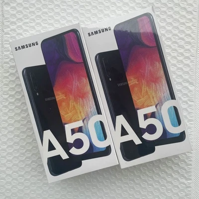 Samsung Galaxy A50 SM-A505F Dual SIM 4+128GB 6.4"Fingerprint Unlocked Smartphone - Image 1 of 4