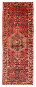 3'3" x 9'3" Vintage Hand-knotted Runner Rug Traditional Oriental Wool Carpet - Picture 1 of 9