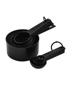 10-Piece Measuring Cups & Spoons Set Stackable Kitchen Cooking Baking Gadgets - Picture 1 of 3