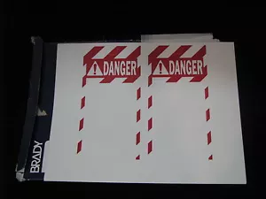 Brady PK-08 Blank Danger Tags Signs 22 Sheets With 2 Per Sheet 44 Total Printer - Picture 1 of 1