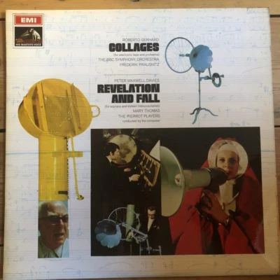 ASD 2427 Roberto Gerhard Collages / Maxwell Davies Revelation & Fall S/C - Image 1 of 2