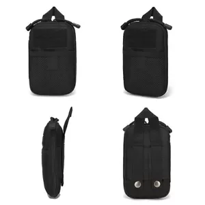 Borsa tattica molle EDC strumento accessorio cintura vita borsa telefono borsa da caccia - Foto 1 di 11