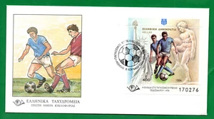 Greece. World Soccer Cup 1994, Miniature Sheet, Ancient & Modern Athletes, FDC - Picture 1 of 4