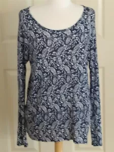 Old Navy Women's Top Shirt M Medium Long Sleeve - Picture 1 of 7