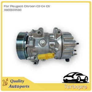 SD7C16 AC Compressor For Peugeot 207 208 308 3008 508 5008 Citroen C3 C4 C5 - Bild 1 von 2