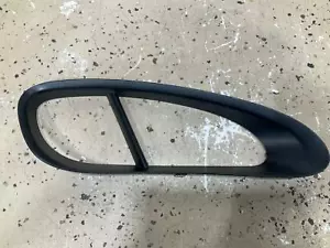 14-16 Porsche Cayman Left LH Driver Intake Grille OEM (Black) - Foto 1 di 7