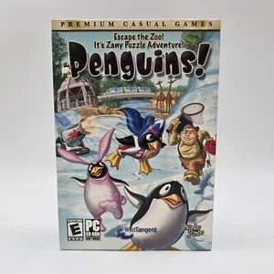 PC Penguins BRAND NEW SEALED Box Wildtangent Games Box Zoo Casual Video Game - Picture 1 of 2