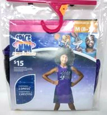 Space Jam Goon Squad Halloween Disfraz Niña Vestido Jersey Mediano 8-10 Foto 1 de 4