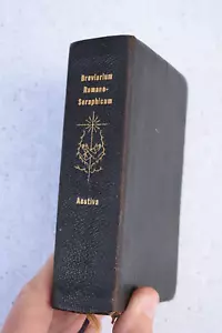 Gebrauchtes Breviarium Romanum Seraphicum Liturgisches Buch, um 1943 (CU2033) Kelch Co - Bild 1 von 20