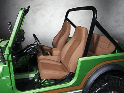 Komfortsitz vorne Braun links + rechts Sitz Seat Spice Jeep Wrangler TJ 96-06 - Bild 1 von 4