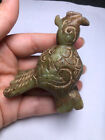 Culture Hongshan imitation de jade ancien phénix sculpté à la main pièce à main oiseau t