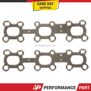Exhaust Manifold Gasket For 95-09 Nissan Infiniti DOHC VQ30DE VQ35DE VQ40DE - Picture 1 of 3