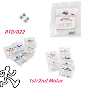 4Pc Dental Orthodontic 1st/2nd Molar Bonding Split Buccal Tube MBT/Roth/Edgewise - Picture 1 of 47