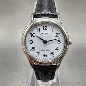 Citizen Reguno Watch Women 24mm White Dial Silver Tone Solar Round Runs E031-T01 - Picture 1 of 11