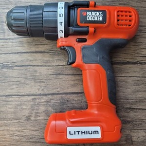 Orange Cordless Drill/Driver, 7.2 V 